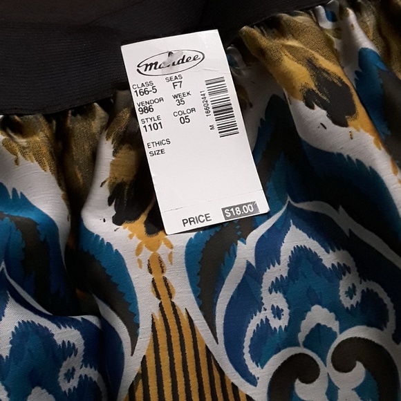 Silk Miniskirt NWT - Picture 5 of 7